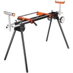 Support de scie  onglet - capacit de 550 lb, rglable et portable pour des coupes de prcision - mophorn ...