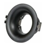 Support spot encastr� pour ampoule gu10 / mr16 - coupe �70mm - noir