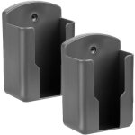 Support de tlcommande mural, lot de 2, pratique pour climatiseur et tlviseur, rangement, support ...