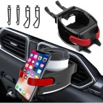 Support de téléphone 2 en 1 pour grille d'aération et boissons, support universel pour bouteille de gobelet, ... Support de téléphone 2 en 1 pour grille d'aération et boissons, support universel pour bouteille de gobelet, ...