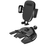 Support de tlphone pour lecteur cd de voiture, support universel avec pince rglable, rotation  360 ...