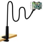 Support t�l�phone lit col de cygne flexible, bras long rotatif 360�, compatible iphone / samsung / huawei ...