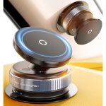 Support de tlphone magntique  ventouse sous vide pour voiture avec ventouse puissante de 89 kg + ...