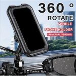 Support t�l�phone moto �tanche - rotation 360 degr�s - compatible jusqu'� 6, 8 pouces