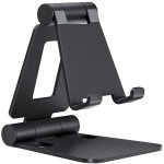 Support de t�l�phone r�glable, support de bureau pliable, station d'accueil pour tablette portable, compatible ...
