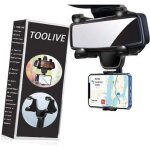Support de tlphone rtroviseur voiture montage tourne  360 ?support de tlphone universel pour rtroviseu ...