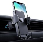Support tlphone voiture [clip de qualit militaire] porte tlphone rotatif  360 degrs pour grille ...