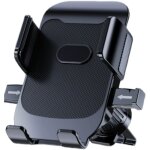 Support telephone voiture, crochet stable & prise ferme, 360 rotation porte tlphone  grille d'aration, ...