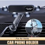 Support t�l�phone voiture gravit� - rotation 360 degr�s - compatible iphone 14 / 13 / 12, samsung, xiaomi ...