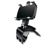 Support t�l�phone voiture rotatif 360� ? socle tableau de bord ? pour gps et smartphone 4?7?