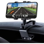 Support de téléphone voiture rotation à 360 degrés, pour tableau de bord, compatible avec gps et les ... Support de téléphone voiture rotation à 360 degrés, pour tableau de bord, compatible avec gps et les ...