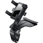 Support de t�l�phone de voiture, support de tableau de bord multifonctionnel pour r�troviseur avec clip ...