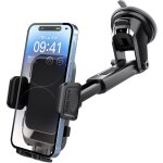 Support t�l�phone voiture ventouse pour tableau de bord pare - brise, rotation 360� bras prolong� angle ...