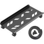 Support de tour d'ordinateur, support de processeur mobile ventil, compatible avec la plupart des tours ...