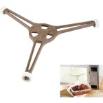Support triangulaire micro - ondes, porte - plateau anneau tournant universel, remplacement de l'anneau ...