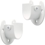 Gabrielle - support tringle penderie fixation tringle rideau, support tringle rideaux en forme de u, ...