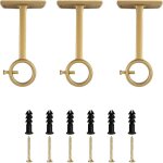 Supports de tringles � rideaux pour montage au plafond, 3 pi�ces supports de tringles � rideaux pour ...
