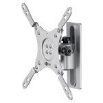 Support tv mural caravane tilt (m), argent, support tv de 13  43 pouces (33 ? 109 cm), max. 15 kg, ...