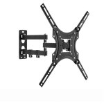 Support mural tv extensible et pivotant x400, compatible avec les t�l�viseurs de 14 � 55 pouces, rotation ...