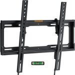 Perlegear - support tv mural, inclinable 26 - 55 pouces (66 - 140 cm), compatible vesa 100x100  400x400, ...