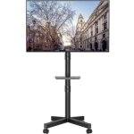 Support tv roulettes support tele mobile pour t�l�viseurs plasma / lcd / led de 23  � 60  avec �tag�re, ...