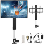 Support tv televisions 26 a 50 pouces pied tv universel televiseur lcd led plasma incurves hauteur reglable ...