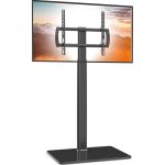Support tv universel sur pied, pivotant � 80�, r�glable en hauteur, peu encombrant pour tv, lcd, led, ...