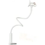 Support universel multifonction pour support de cam�ra pour moniteur b�b� sur lit, blanc