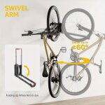 Support velo mural rotatif simple - facile � monter sans levage - id�al pour diy - enthusiastes garage ...