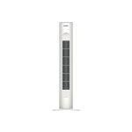 Ventilateur colonne oscillant supra borea + 45w 3 vitesses h76cm d25cm blanc Ventilateur colonne oscillant supra borea + 45w 3 vitesses h76cm d25cm blanc