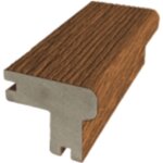 Supradeck teck, nez de marche composite