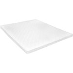 Sur - matelas 160 x 200 cm mousse froide profil d'?uf 6 cm vidaxl