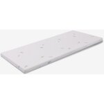 Miasuite - surmatelas 80x190 � mousse � m�moire de forme - hauteur 10 cm, d�houssable aloevera