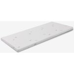 Miasuite - surmatelas 80x195 en memoryfoam - haut de 8 cm, d�houssable, tissu aloevera topper h8