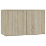 Akord - surmeuble pour armoire s90 ch�ne sonoma 90 cm 2 portes fa�ade ch�ne sonoma 2 �tag�res 90x51x55 ...