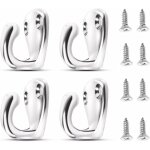 Sus316 4pices mur cintre crochet a visser extrieur en acier inoxydable crochet plafond suspendu acier ...