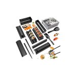 Sushi making kit sushi maker 12 pcs plastic premium set sushi tool set sushi rice roll