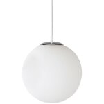 Suspension blanche grande suspension en forme de globe en verre blanc pour salle à manger, cuisine, porche, ... Suspension blanche grande suspension en forme de globe en verre blanc pour salle à manger, cuisine, porche, ...