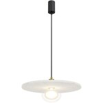 Suspension candy terrazzo multicolore �45 cm - design artisanal avec finitions laiton - compatible g9 ...
