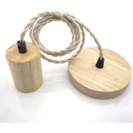 Suspension avec cordon vintage e27, luminaire moderne pour chambre d'h�tel, cuisine, caf�, rond