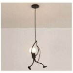 Suspension cr�atif - moderne - fer - gens dessin anim� - conception - lampe suspendue pour des enfants ...