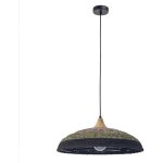 Forlight - korg lampara colgante con pantalla de cuerda natural �500mm para bombilla e27