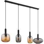 Suspension lampe suspendue lampe de salle à manger plafonnier en verre à 4 lampes lampe design Suspension lampe suspendue lampe de salle à manger plafonnier en verre à 4 lampes lampe design