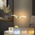 Suspension led moderne, lampe de table �lot, plafonnier d�coratif, convient aux chambres, salons et salles ...