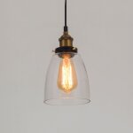E27 suspension luminaire industrielle vintage plafonniers lustre edison lampe suspensions verre m�tal ...