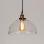 Suspension luminaire moderne plafonniers lustre int�rieur minimaliste lampe suspensions verre �20cm - ...