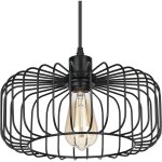 Suspension noir, moderne lampe à suspendre plafonnier e27 rond abat - jour métal lampe à suspendre pour ... Suspension noir, moderne lampe à suspendre plafonnier e27 rond abat - jour métal lampe à suspendre pour ...