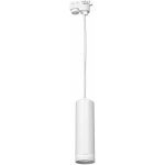 Suspension sur rail pipe ring blanche 1xgu10