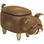 Svita animal storage tabouret pour enfants tabouret avec espace de rangement rembourr chien vadrouille ...