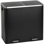 Tm2x24 poubelle 48l noir - svita
